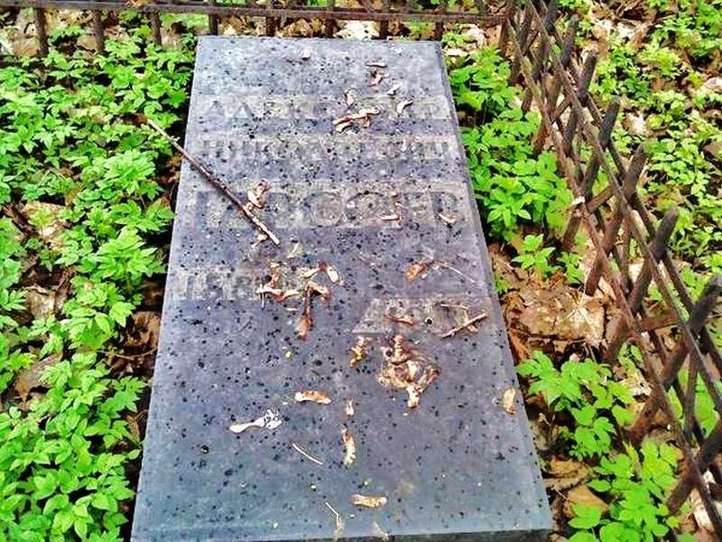 Файл:Фото надгробной плиты на могиле А. Н. Гарсоева.jpg