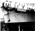 Спуск на воду крейсера Leipzig