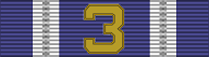 Файл:NATO Medal ISAF ribbon bar numeral 3.png