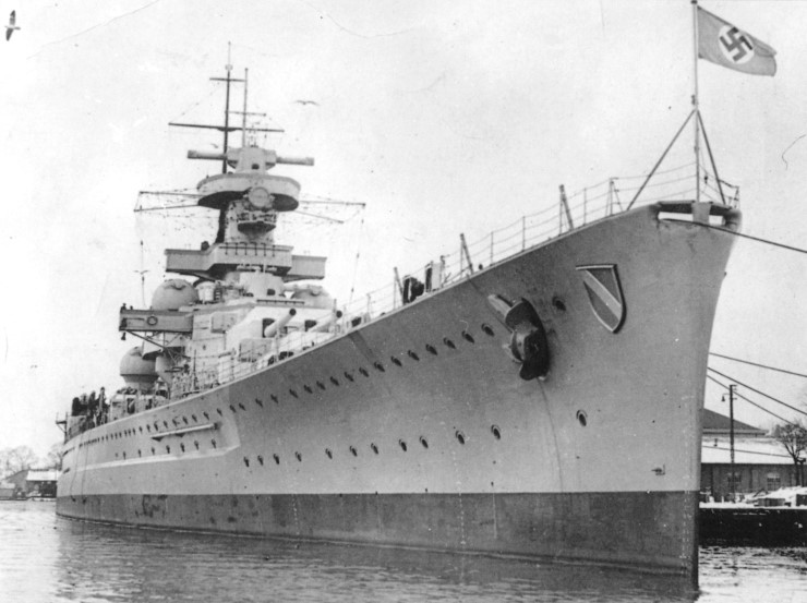 Файл:Scharnhorst в Вильгельмсхафене, 1939 (старая вики).jpg