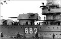 «Комсомолец» во время визита в Росток. Октябрь 1969 года.
