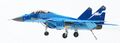 МиГ-29КУБ с опущенным гаком, рисунок