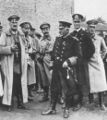 Адмирал фон Шредер и болгарские гости. 1918 год.