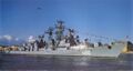БПК «Славный» пр. 61МП, в кормовой части видны две ПУ КТ-97Б ракет П-15М