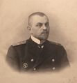 Капитан 2 ранга барон Пётр Михайлович Клодт фон Юргенсбург со «Знаком об окончании Артиллерийского Офицерского класса».