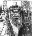 USS Meade в постройке, 1942 г.