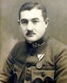 Венгерский военнослужащий с медалью памяти Первой мировой войны.
