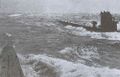 Немецкие подлодки в море