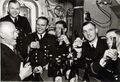 Во время празднования ввода в эксплуатацию в кабинете старшины