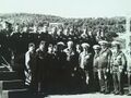 Ельцин на Камчатке с экипажем 1991 года.