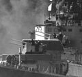 57-мм зенитное орудие ЗИФ-75 на эскадренном миноносце проекта 57 «Гремящий»