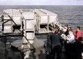Загрузка ракет в ПУ ЗРК Sea Sparrow USS Abraham Lincoln (CVN 72)