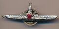 Знак «Командир подводной лодки» образца 1943 года. Аверс