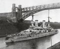 SMS Kaiser Karl der Große в канале Вильгельма II.