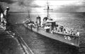 Эсминец IJN Yūnagi во время маневров Соединенного флота, октябрь 1927 г.