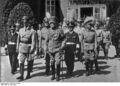 Канарис и другие офицеры на похоронах Кайзера Вильгельма II. Июнь 1941