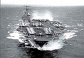 Авианосец USS Carl Vinson (CVN-70) в акватории Тонкинского залива
