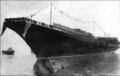 Противолодочный крейсер «Киев» сразу после спуска на воду, 26 декабря 1972 года