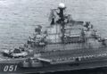 ТАКР «Киев» во время боевой службы, 1987 год
