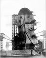 Корпус линейного крейсера «Кинбурн», подготовленный к спуску на воду. Октябрь 1915 года.