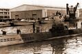 Подводная лодка U-9 в порту Констанцы, май 1943 года
