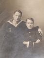 Морские летчики Александр Москалик и Илья Сатунин. Финляндия, лето 1917 г.