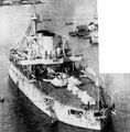 Линейный корабль «Синоп» без кормовой барбетной установки, 1911 год
