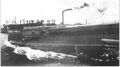 Линейный крейсер Бородино во время спуска на воду. 19 июля 1915 года.