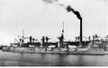Линкор Севастополь покидает Балтийский завод. Июль 1914 г.