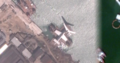 Экраноплан «Лунь» на гугл карте.(снимок со спутника)