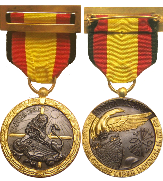 Файл:Медаль за Испанскую компанию 1936-1939 гг.png