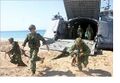 Высадка морской пехоты с катера на воздушной подушке пр. 1206 «Кальмар»