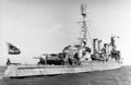 Кормовая часть крейсера «Мурманск». Побережье США, 8 марта 1949 г.