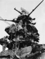 Надстройка линкора IJN Hyuga. Послевоенное фото.