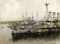 Линкоры на рейде Севастополя во время немецкой окупации 1918 год.