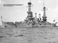 USS New Hampshire в заливе Гудзона, 1918г.