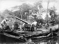 105-мм орудие SMS Königsberg на лафете
