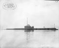 Открытка с изображением подводной лодки HMS Parthian.