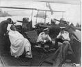 Офицеры одного из миноносцев на отдыхе. Порт-Артур, 16 сентября 1904 г.