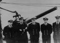 Офицеры HNLMS Dolfijn после торпедирования Malachite