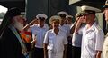 Встреча патриарха всея Африки на борту БПК «Маршал Шапошников»