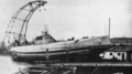 Первый в мире подводный минный заградитель — подводная лодка «Краб», Россия, 1912 г.