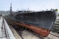 Постройка одного из линкоров