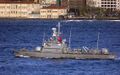Ракетный катер TCG YILDIZ (P-348) в проливе Босфор.