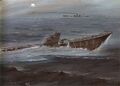 Подводная лодка «С-13» в изобразительном искусстве. Работа художника Емышева.