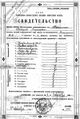 Свидетельство об окончании теор. курса