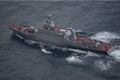 Малый ракетный корабль "Серпухов" в открытом море