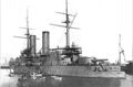 Линейный корабль «Слава» в Алжире январь 1909 г.