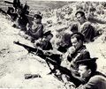 Советская морская пехота на плацдарме Малая Земля, 1943 г.