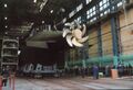 Спуск ПЛ «Санкт-Петербург» пр. 677 на воду (28 октября 2004г)